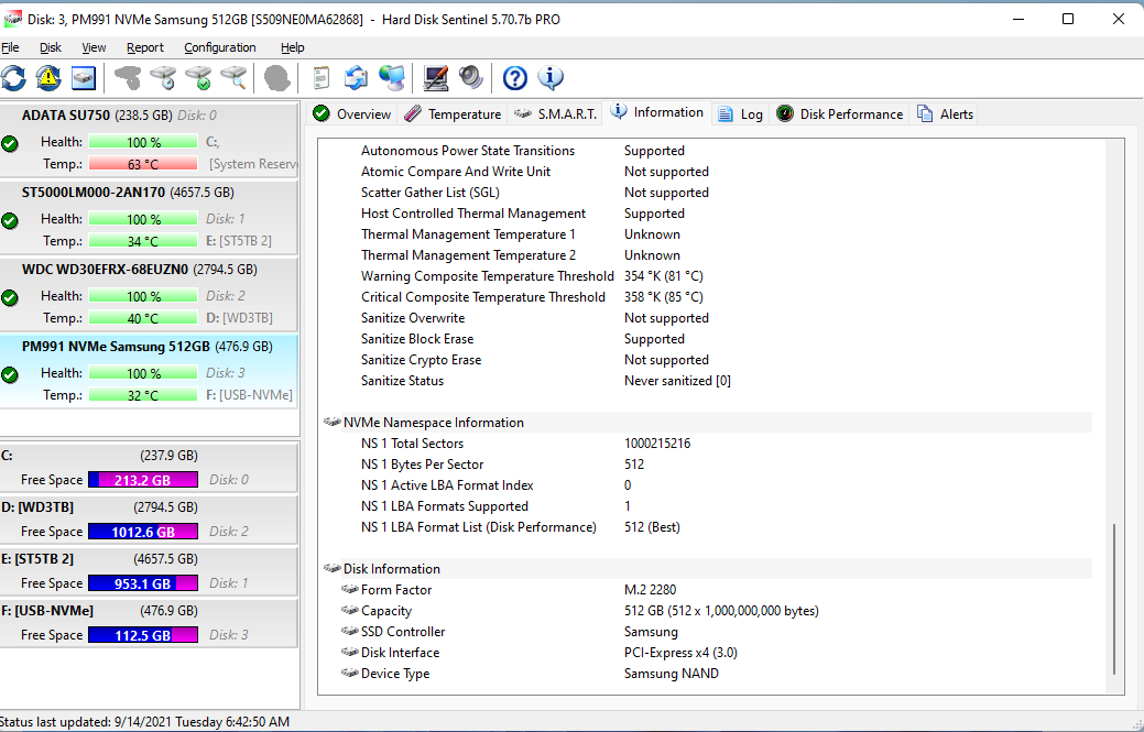 Disk monitoring and SMART concept illustration